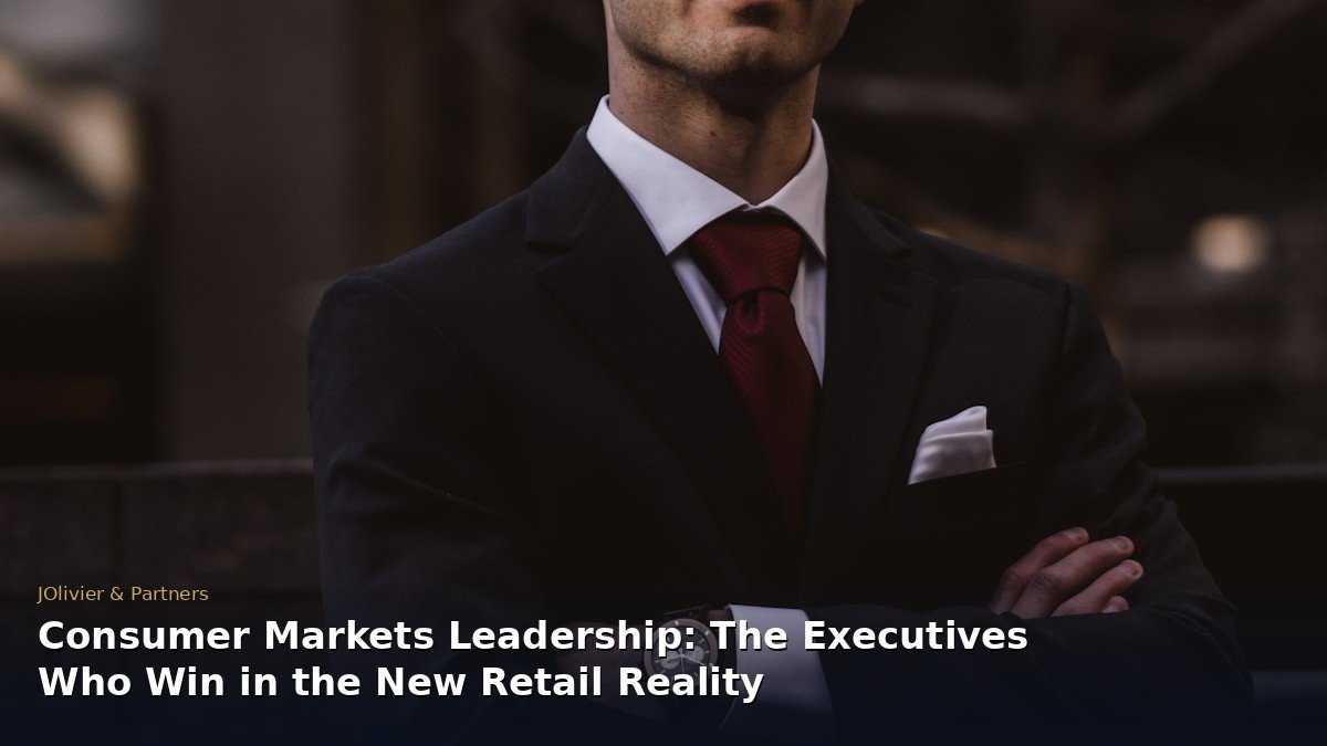 Consumer Markets Leadership: The Executives Who Win in the New Retail Reality