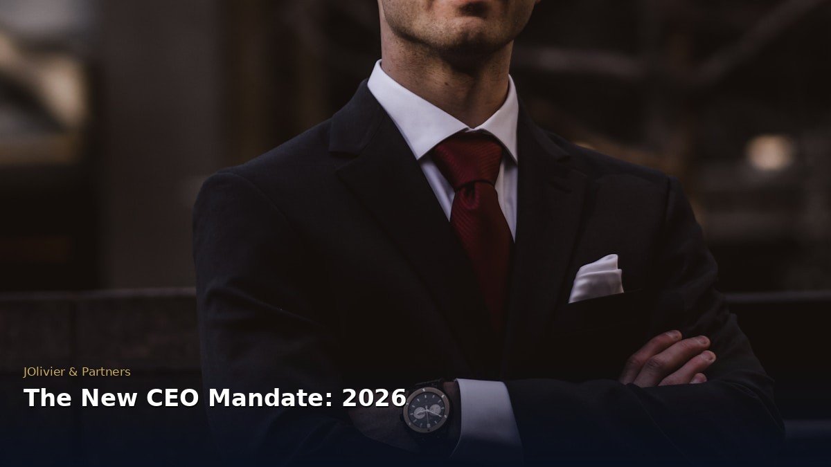 The New CEO Mandate 2026